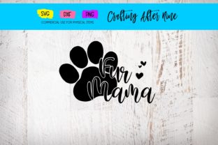 Fur Mama Paw Print Pawprints Dog Paw