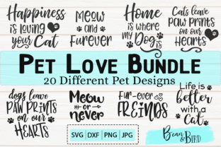 Pet Love Bundle 20 Designs