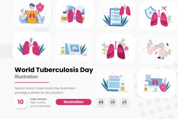 World Tuberculosis Day Illustration